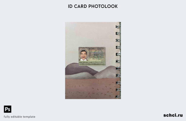цифровая загрузка Германия ID ( – ) шаблон фотоизображения ПЕРЕДНЯЯ сторона